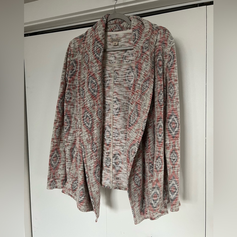 Lucky Brand Open Front Cardigan